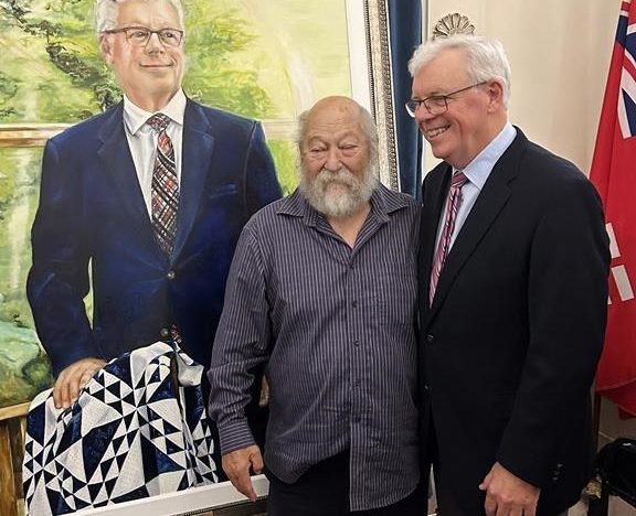 Greg Selinger, former Manitoba premier, is honoured with legislature portrait