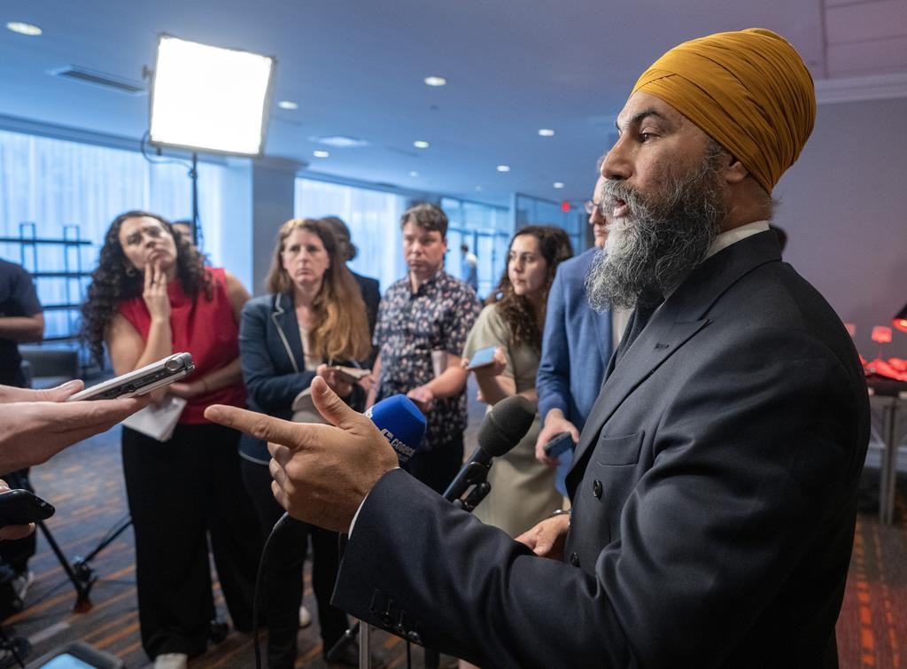 Singh won’t say if NDP climate plan will include a price on carbon