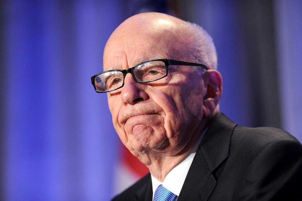 FILE - News Corp. CEO Rupert Murdoch delivers a keynote address at the National Summit on Education Reform in San Francisco, Oct. 14, 2011.