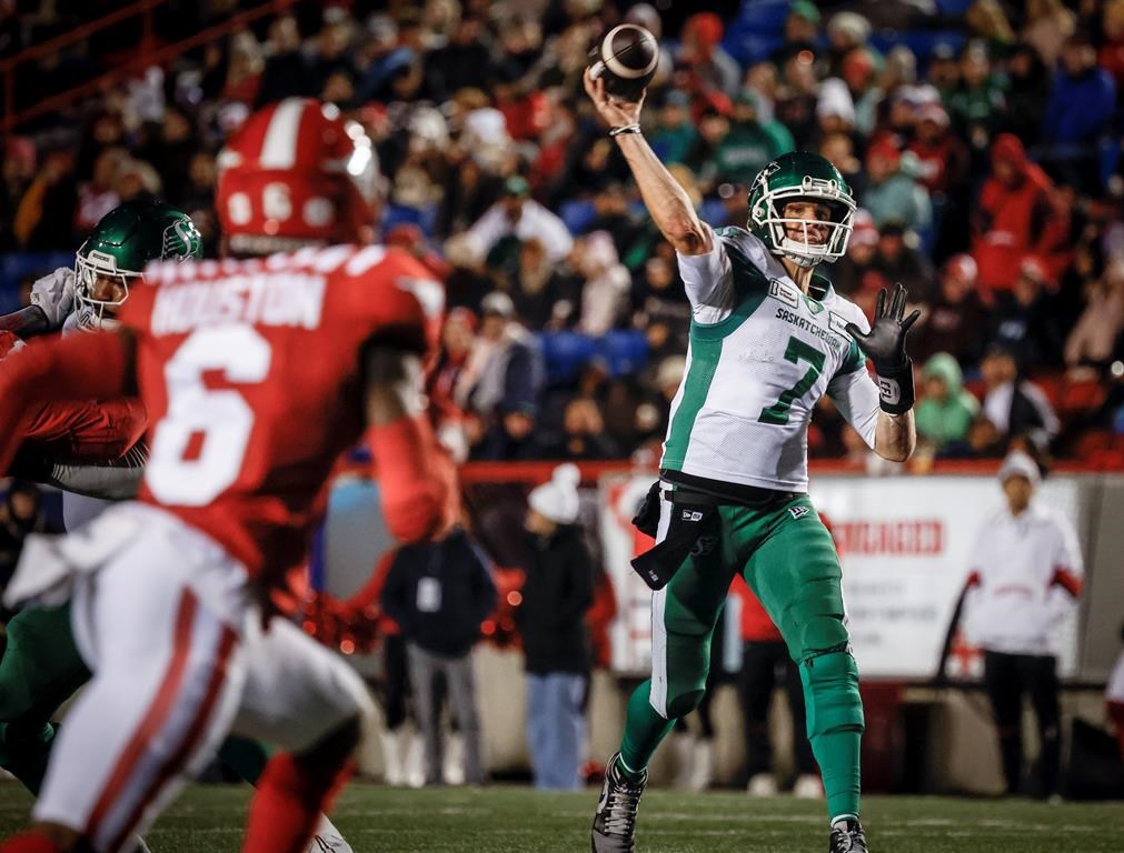 Saskatchewan Roughriders offence is hitting its stride