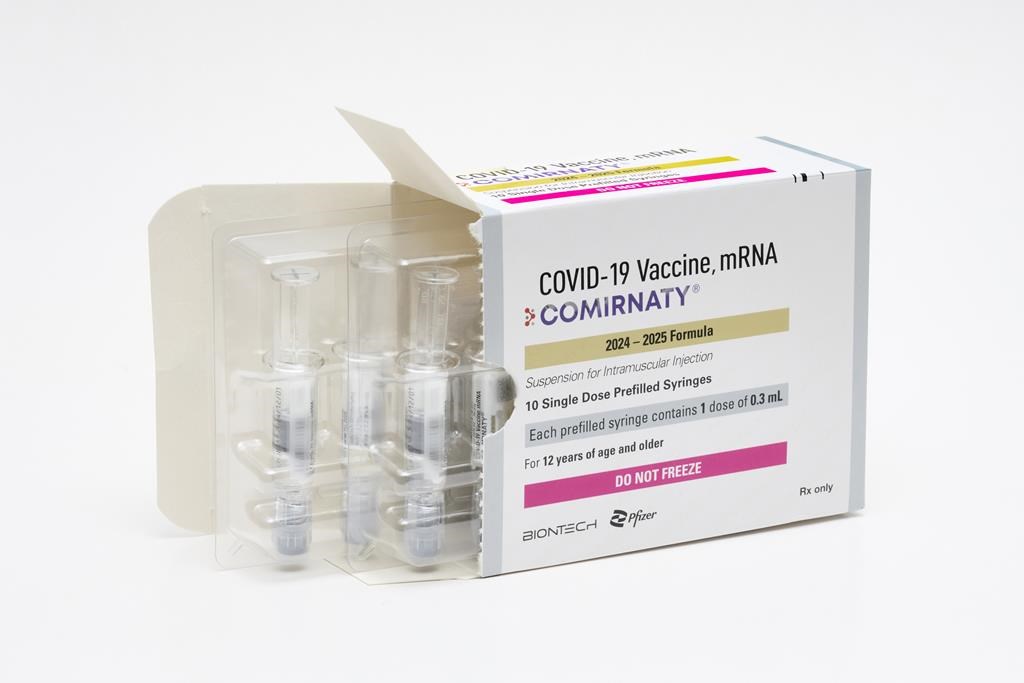 Pfizer’s updated COVID-19 vaccine approved by Health Canada