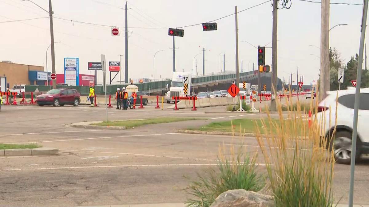 The northbound lanes of the much-anticipated 50th Street overpass between 90th Avenue and the Sherwood Park Freeway opened to traffic on Friday, Sept. 13, 2024.