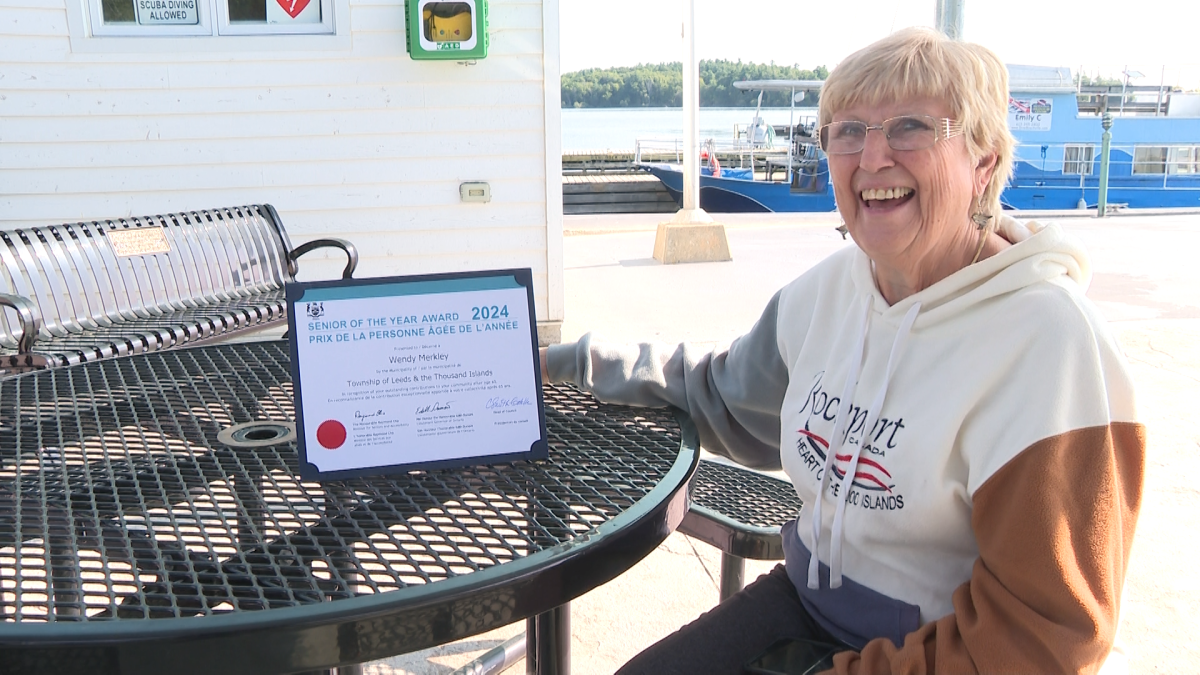 Wendy Merkley was named Ontario Senior of the Year.