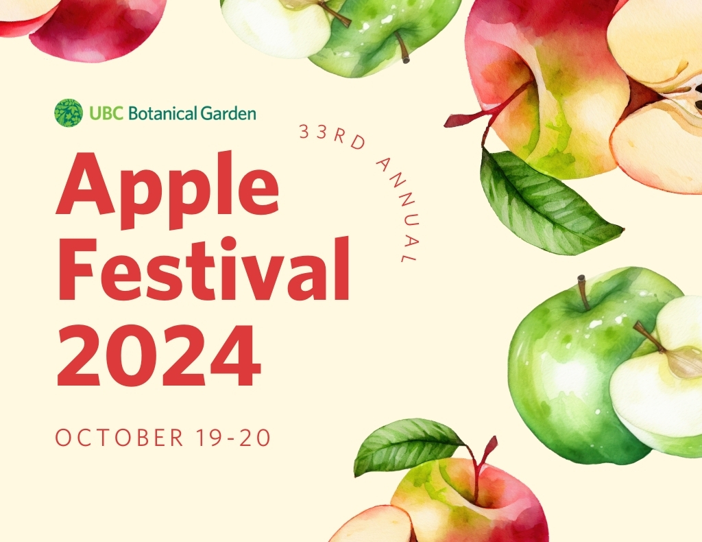 Global BC sponsors UBC Botanical Garden Apple Festival 2024 - image