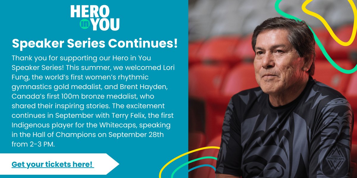 Global BC sponsors BC Sports Hall of Fame: Hero in You Speaker Series - image