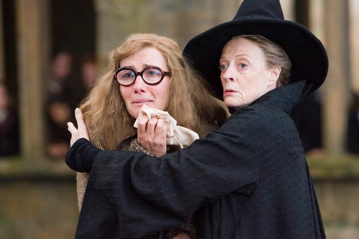 Maggie Smith and Emma Thompson in 'Harry Potter and the Order of the Phoenix.'