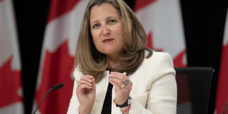 Freeland blasts Canadian funds going to 'Russians at War' doc: 'Not right'