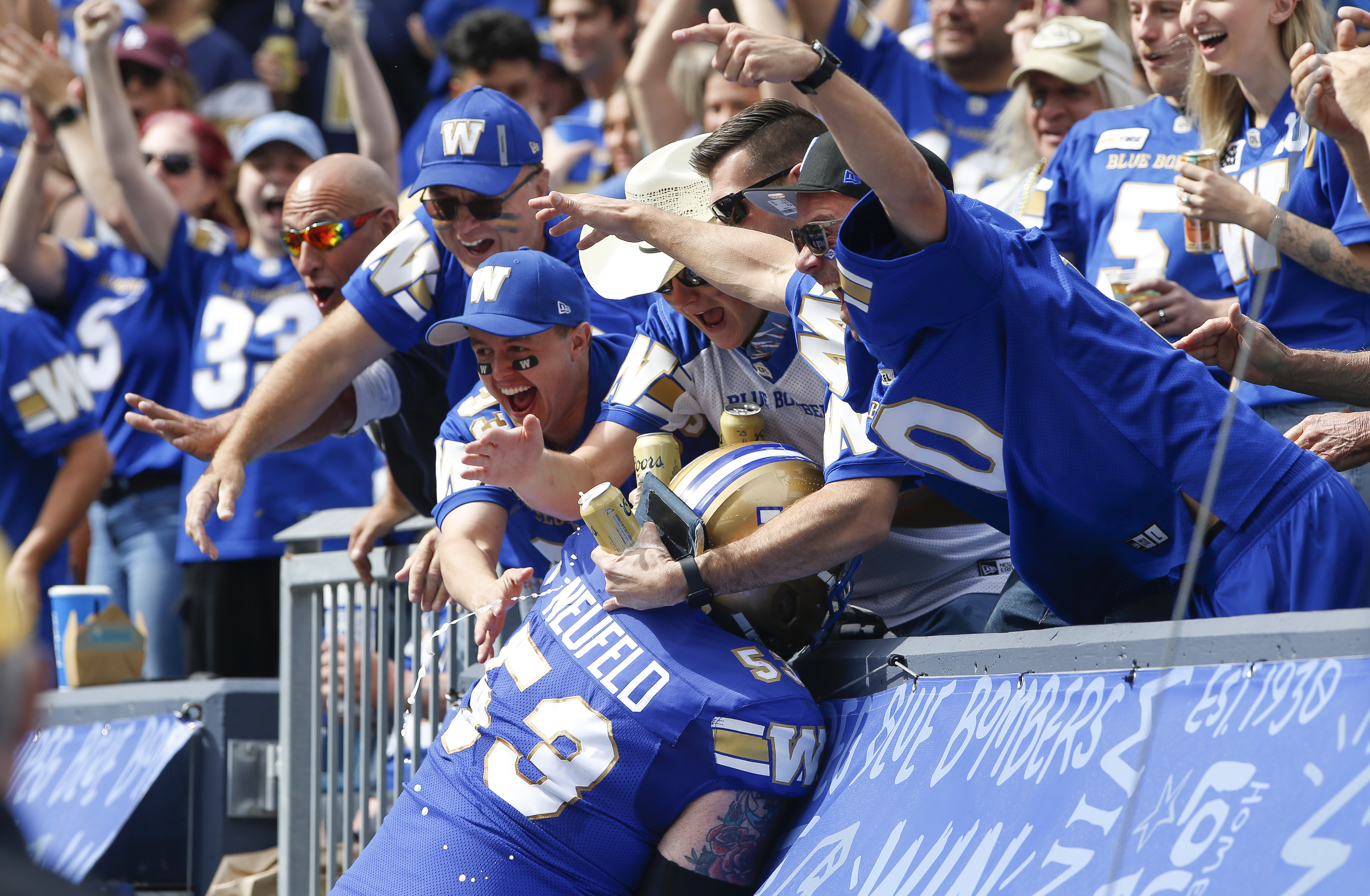 Winnipeg Blue Bombers win 5th straight Banjo Bowl for 5th victory in a row