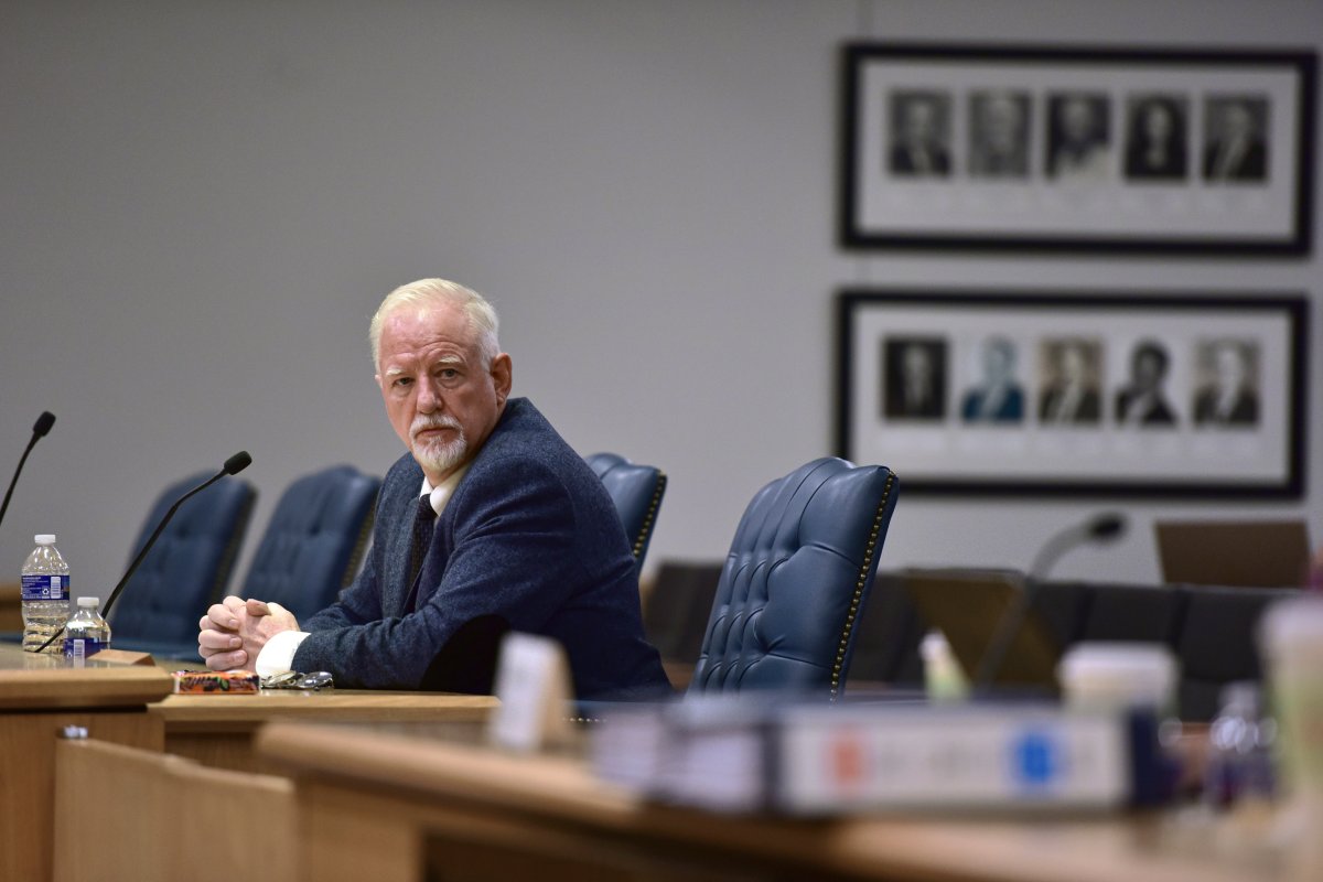 William Kohnen, of Hydrospace Group Inc., testifies Wednesday, Sept. 25, 2024, at the U.S. Coast Guard Marine Board of Investigation hearing into the June 2023 loss of the Titan submersible, in North Charleston, S.C.