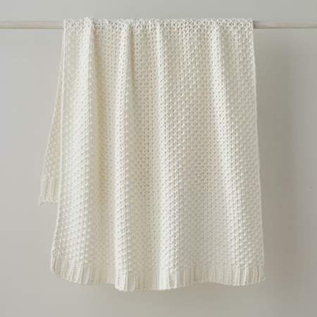 Chunky Cotton Knit Throw