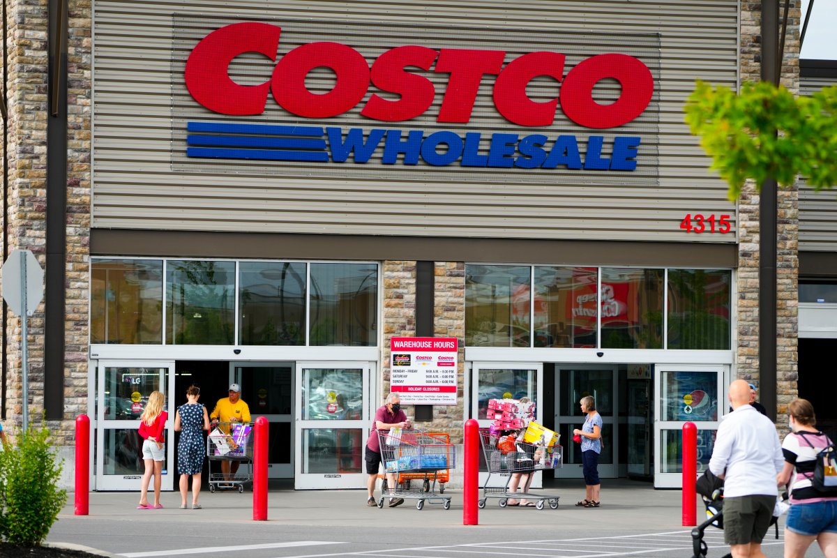 A Costco wholesale location is pictured in Ottawa on Monday, July 11, 2022.