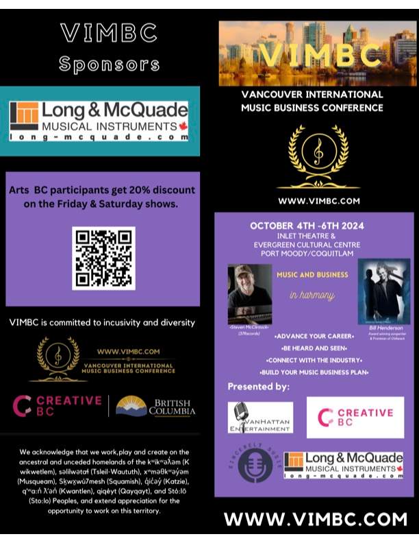 Vancouver International Music Business Conference aka VIMBC - image