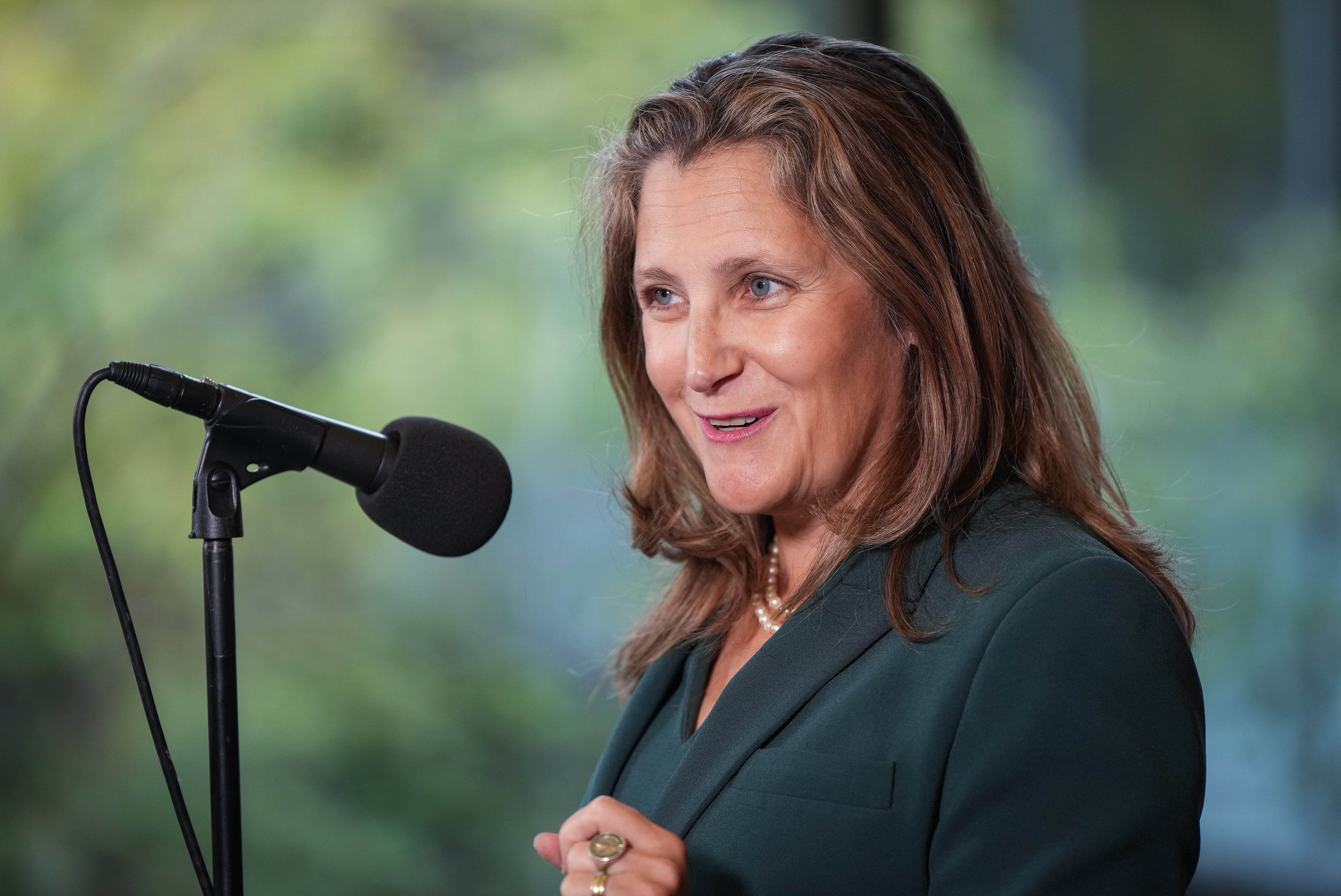 само седмици след като Канада наложи по големи тарифи за електрически