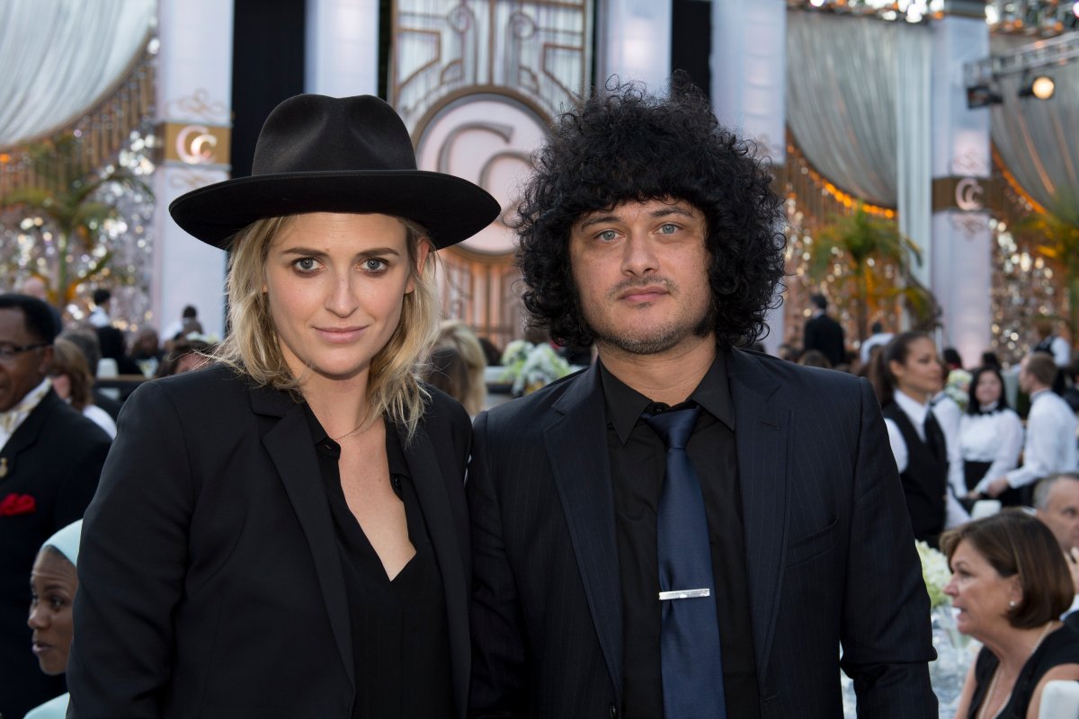 In this handout photo provided by Church of Scientology, Emily Armstrong (L) and Cedric Bixler-Zavala (R) attends the Church of Scientology Celebrity Centre 44th Anniversary Gala on August 24, 2013 in Los Angeles, California.