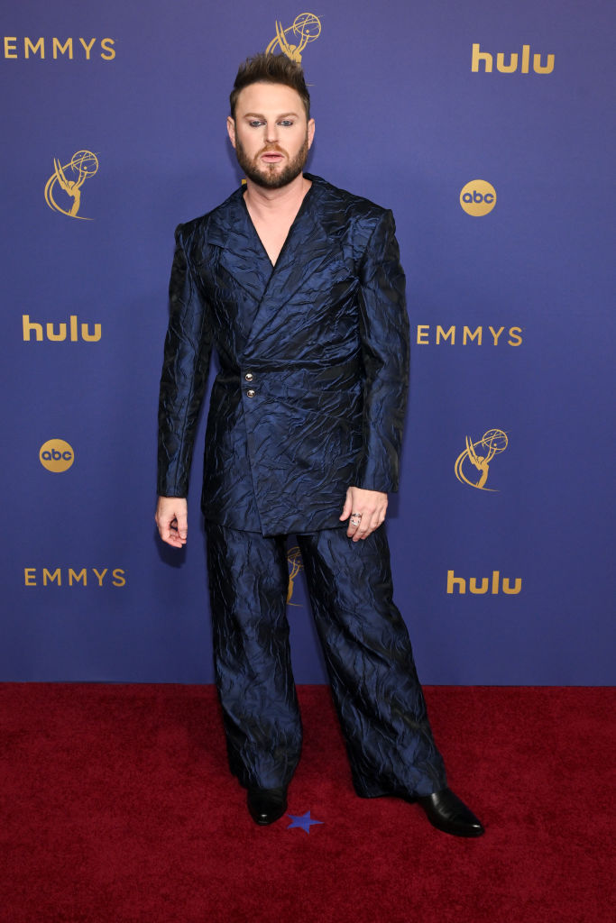 Bobby Berk at the 76th Primetime Emmy Awards held at Peacock Theater on September 15, 2024 in Los Angeles, California.