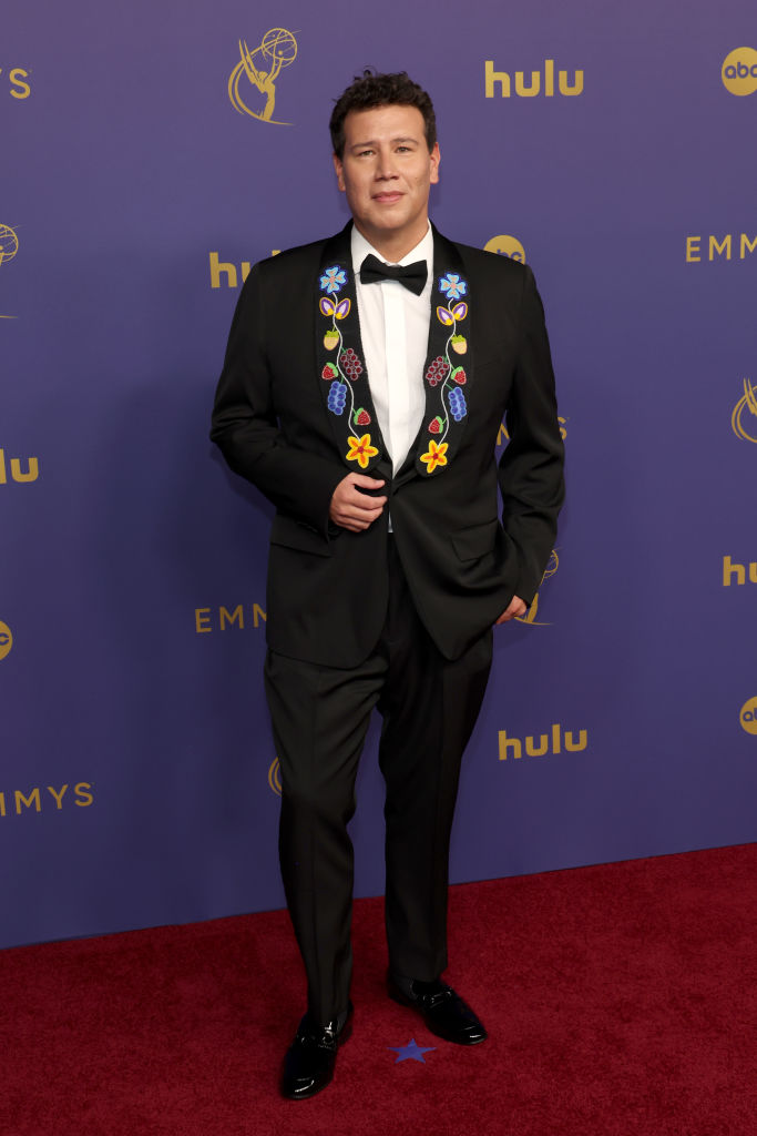 Migizi Pensoneau attends the 76th Primetime Emmy Awards at Peacock Theater on September 15, 2024 in Los Angeles, California.