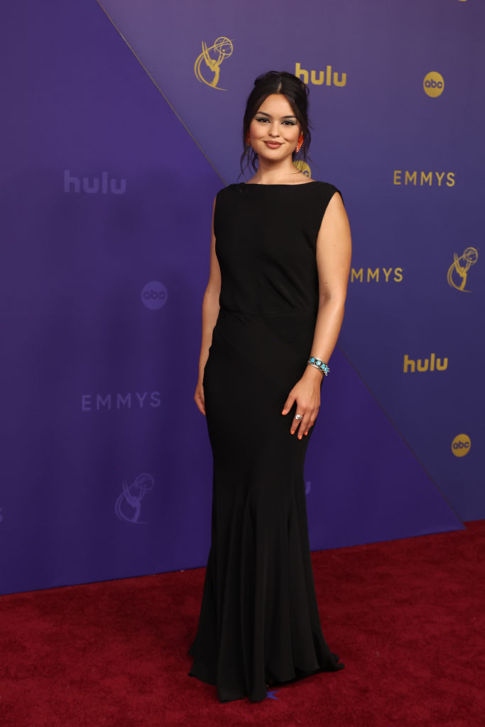 Anna Lambe attend the 76th Primetime Emmy Awards at Peacock Theater on September 15, 2024 in Los Angeles, California.