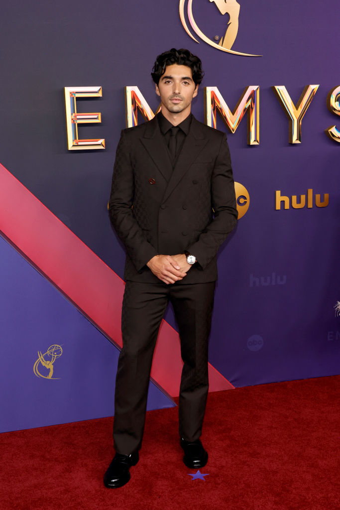 Taylor Zakhar Perez attends the 76th Primetime Emmy Awards at Peacock Theater on September 15, 2024 in Los Angeles, California.