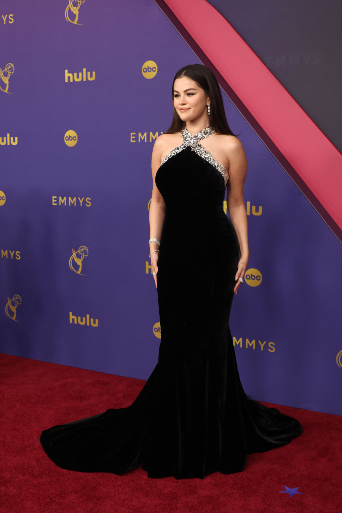 Selena Gomez attends the 76th Primetime Emmy Awards at Peacock Theater on September 15, 2024 in Los Angeles, California.