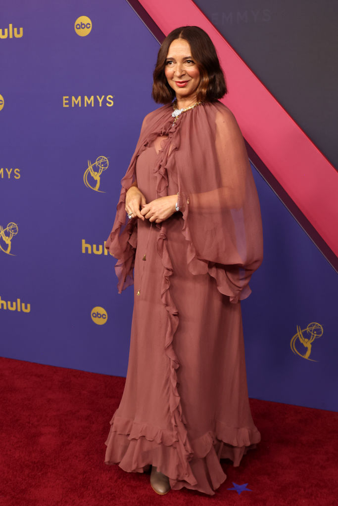 Maya Rudolph attends the 76th Primetime Emmy Awards at Peacock Theater on September 15, 2024 in Los Angeles, California.