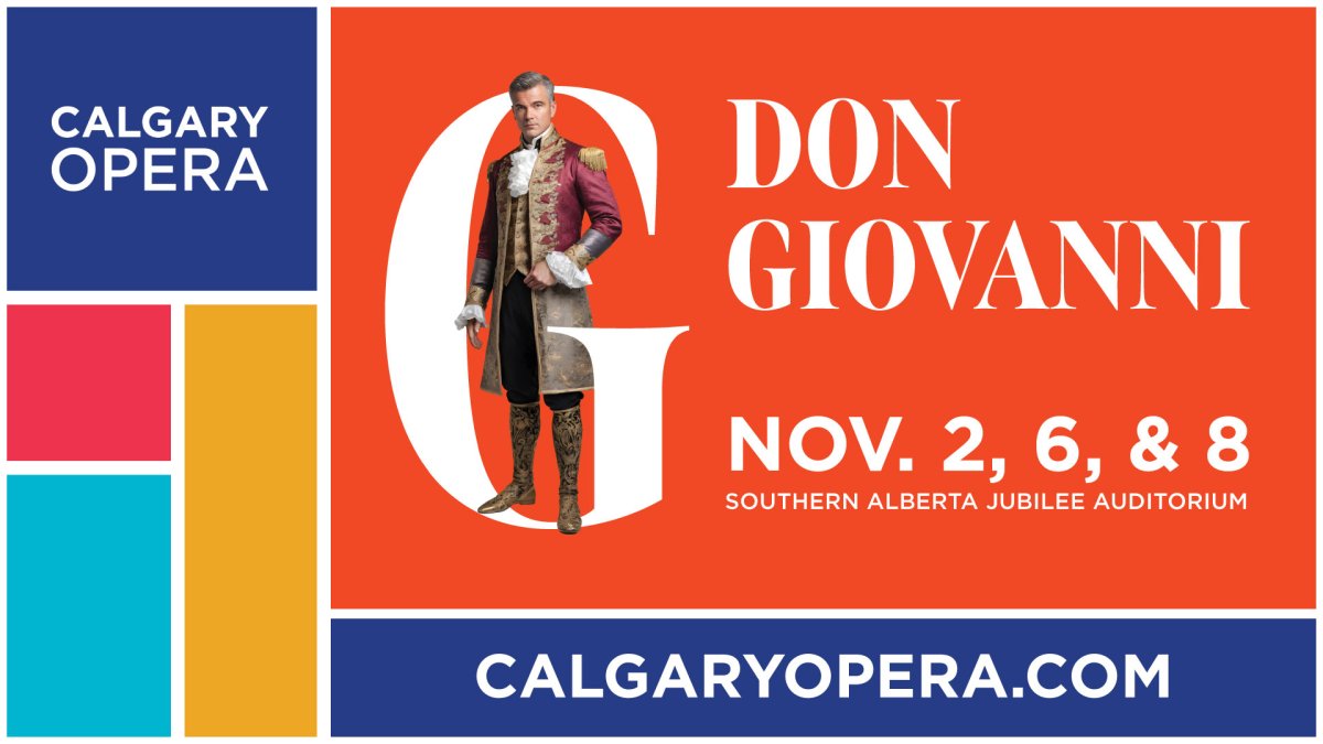 Calgary Opera presents Don Giovanni; supported by Global Calgary & QR Calgary - image