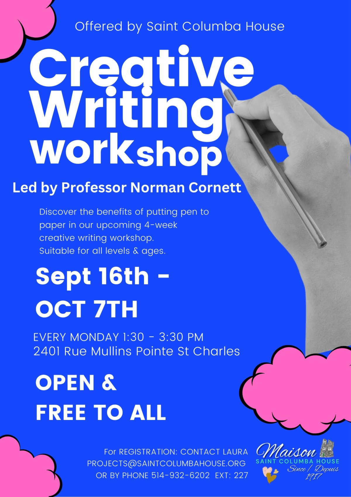 4-Week Creative Writing Workshop - image