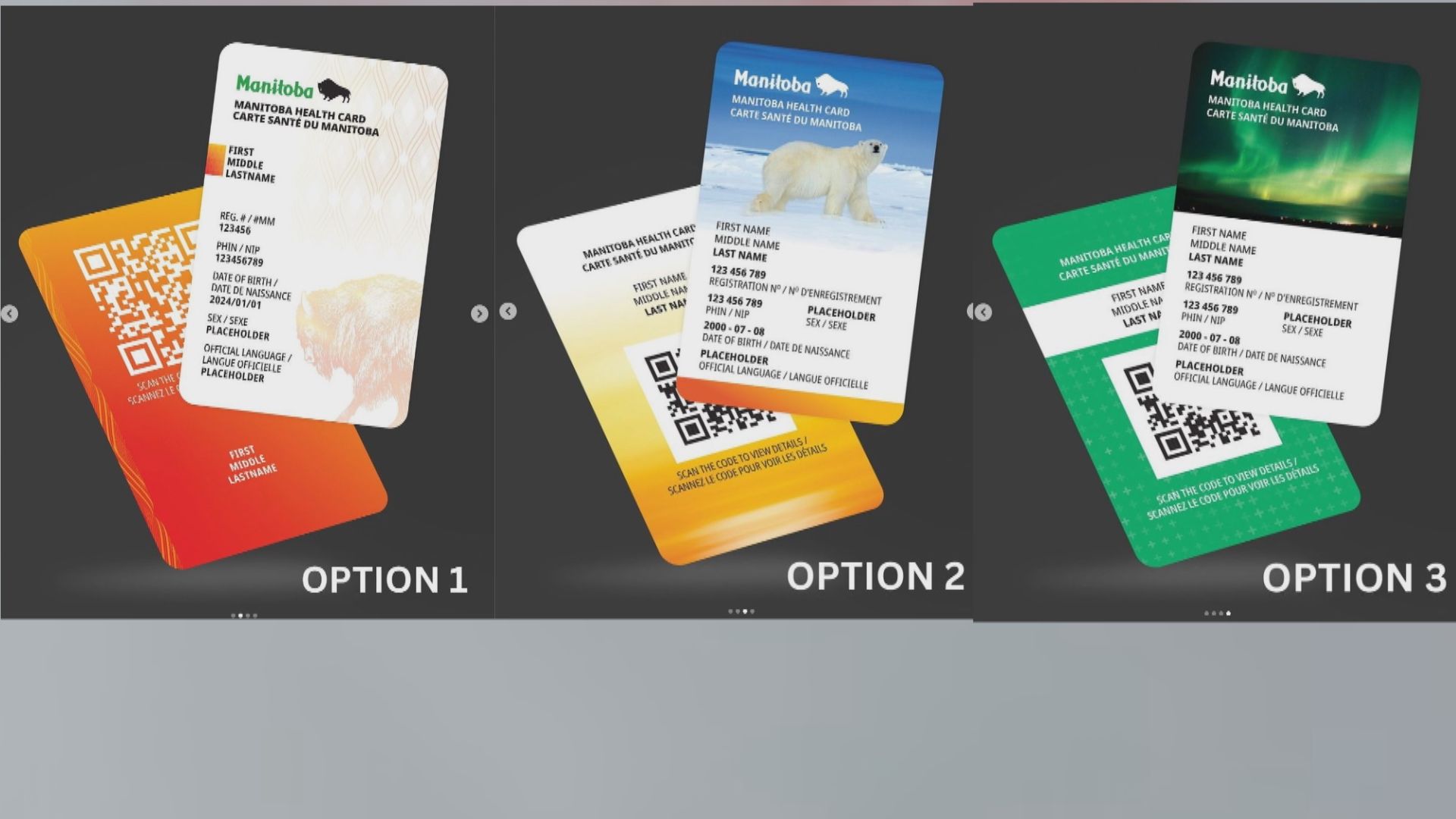 Manitobans asked for feedback on new health card options
