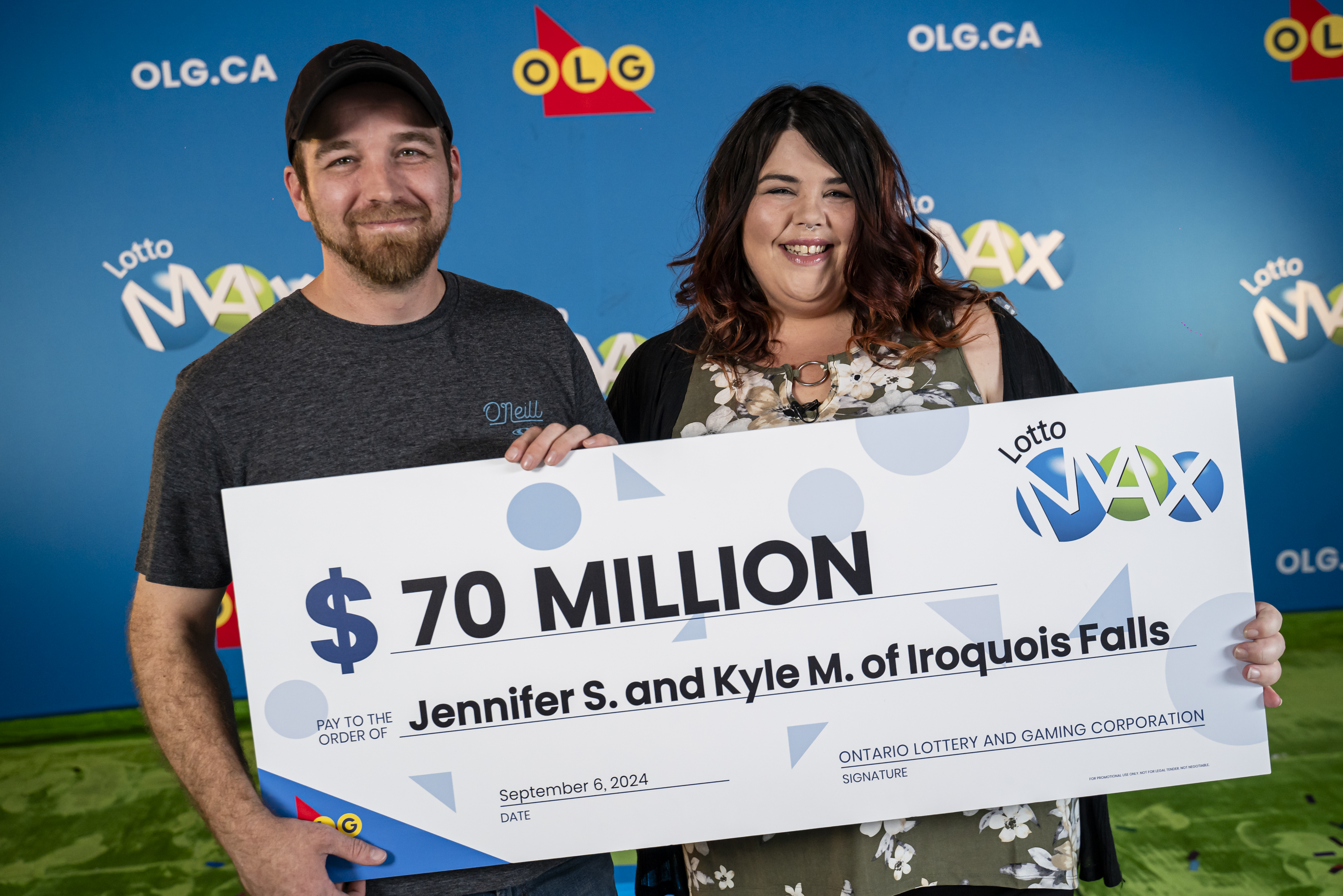 ‘Wild’ times: Ontario couple celebrates new baby and $70M lottery win