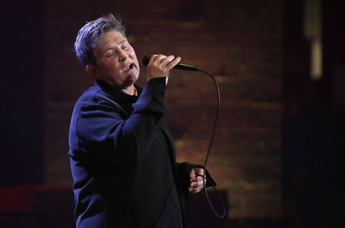 Singer and songwriter k.d. lang performs during the Americana Honors and Awards show Wednesday, Sept. 12, 2018, in Nashville, Tenn.