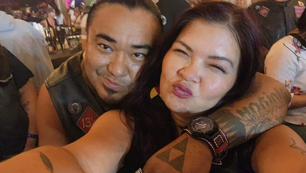 Laurent Isadore and Brenda Powder in an undated photo.