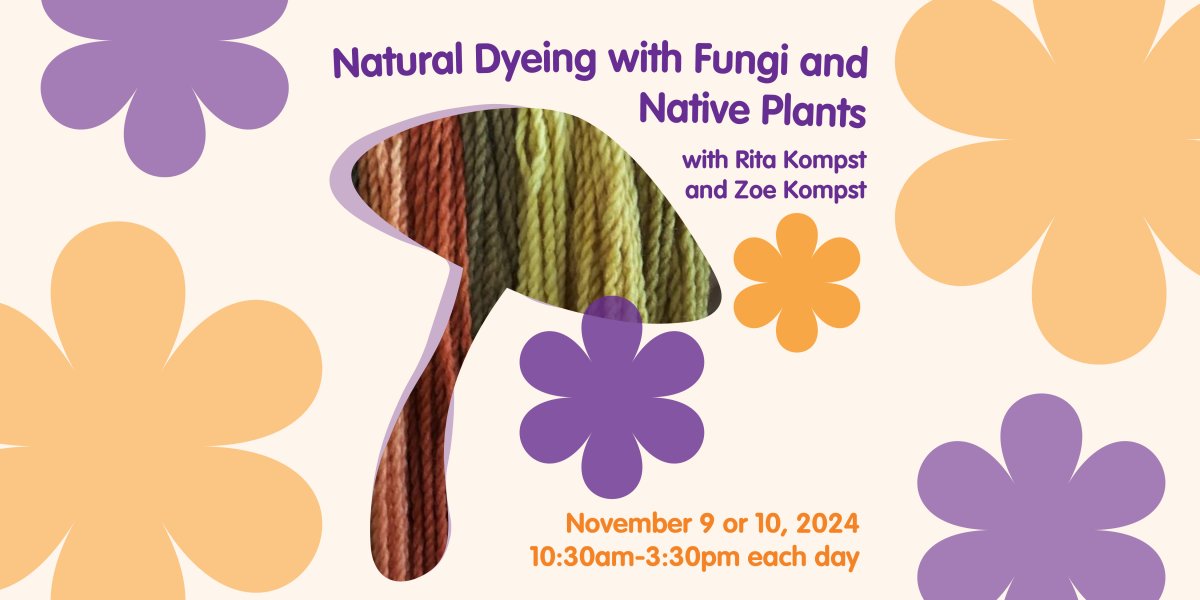 Natural Dyeing with Fungi and Native Plants - image