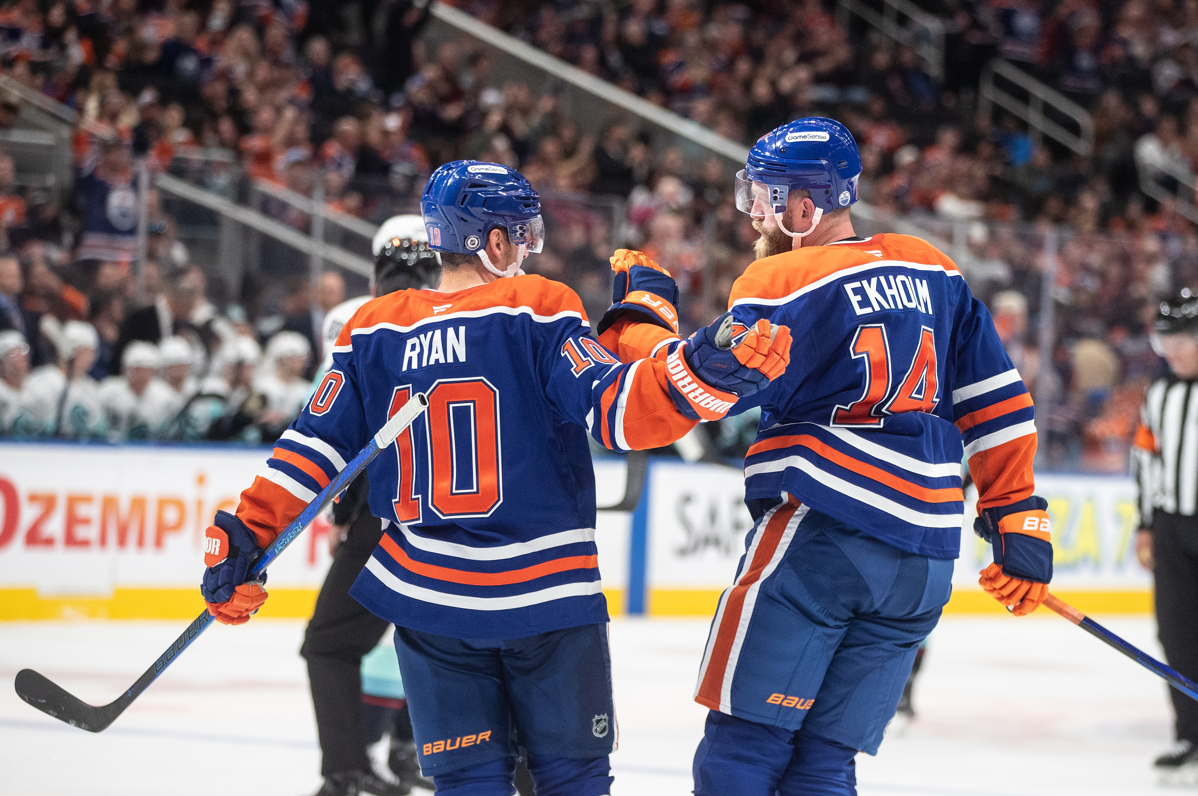 Oilers end pre-season skid with 5-4 win over Kraken