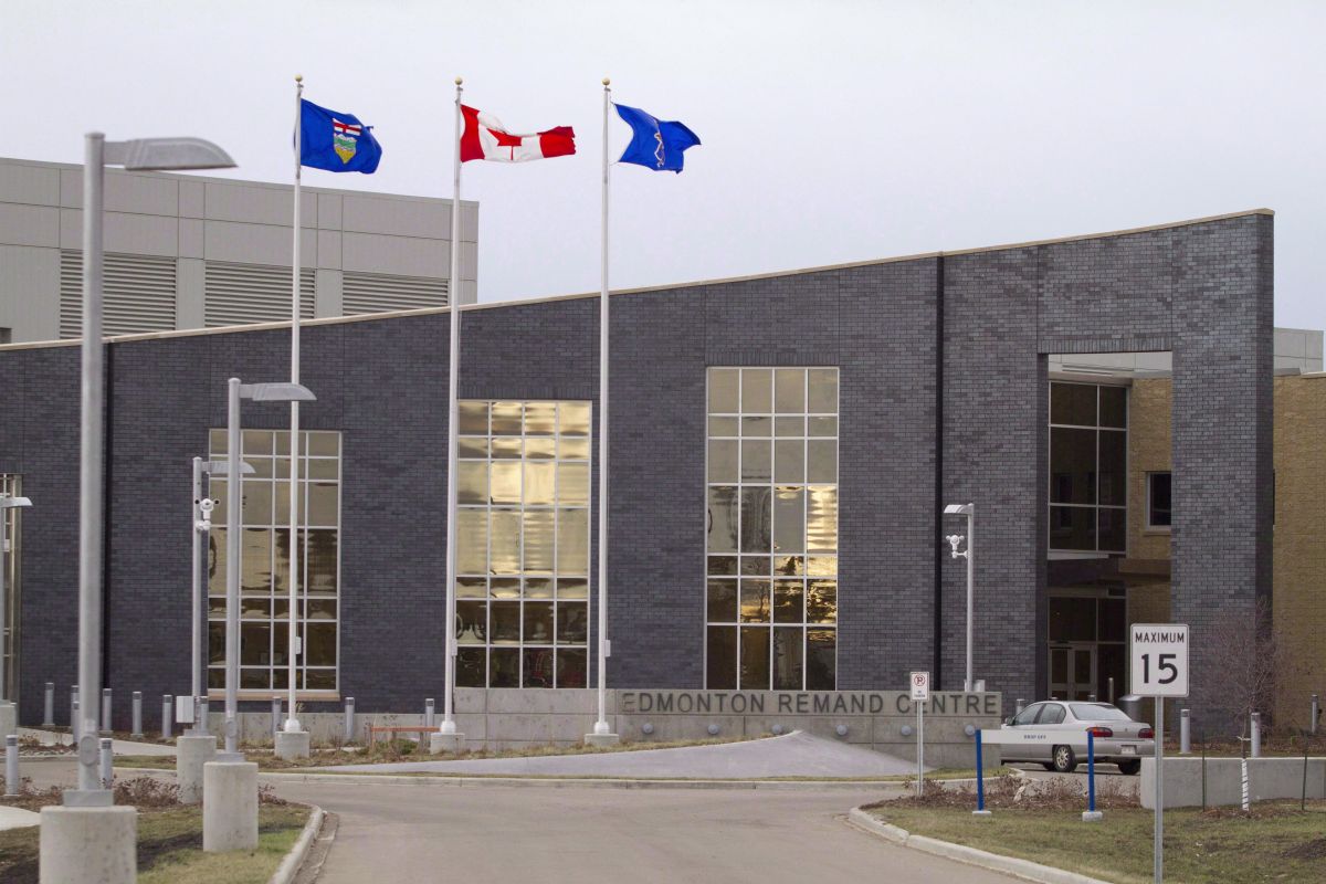 An Alberta Justice spokesperson has reportedly said that dozens of inmates at the Edmonton Remand Centre are refusing provided meals. The Edmonton Remand Centre is shown on Saturday April 27, 2013.