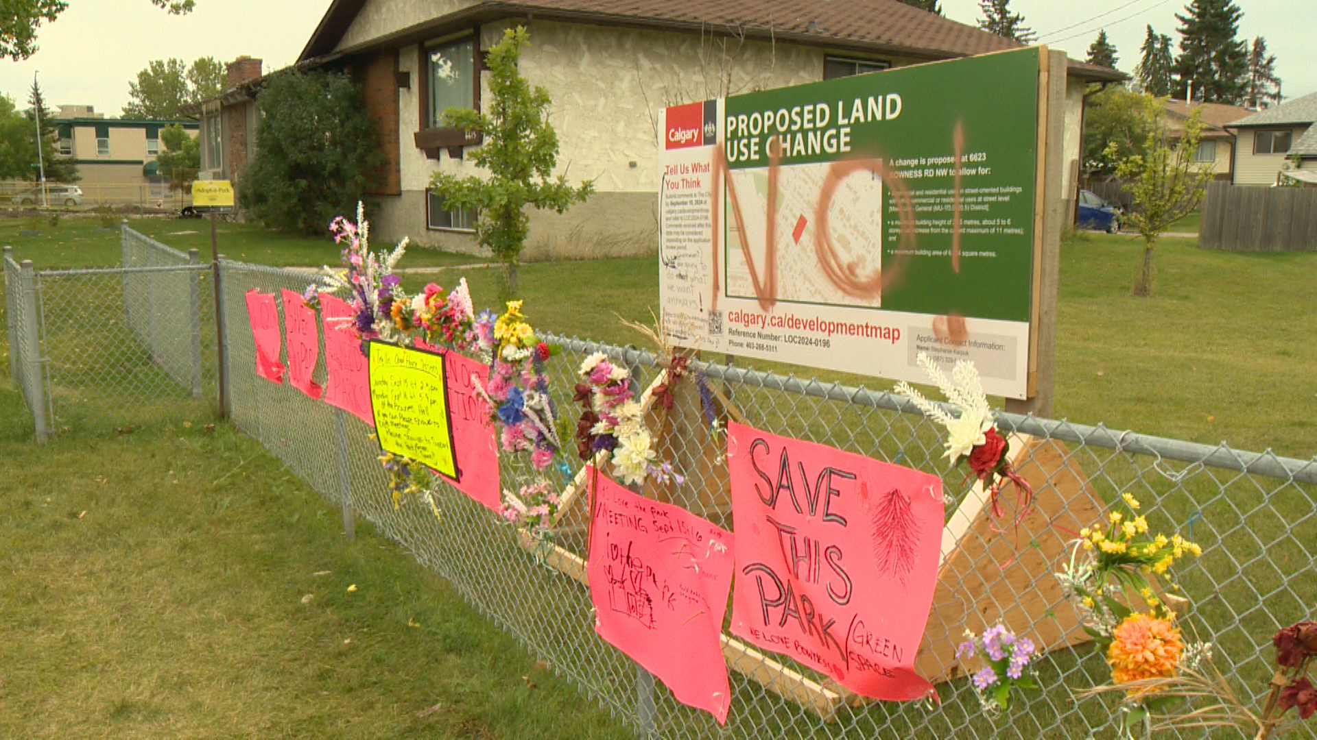 Bowness residents look to save park in their community