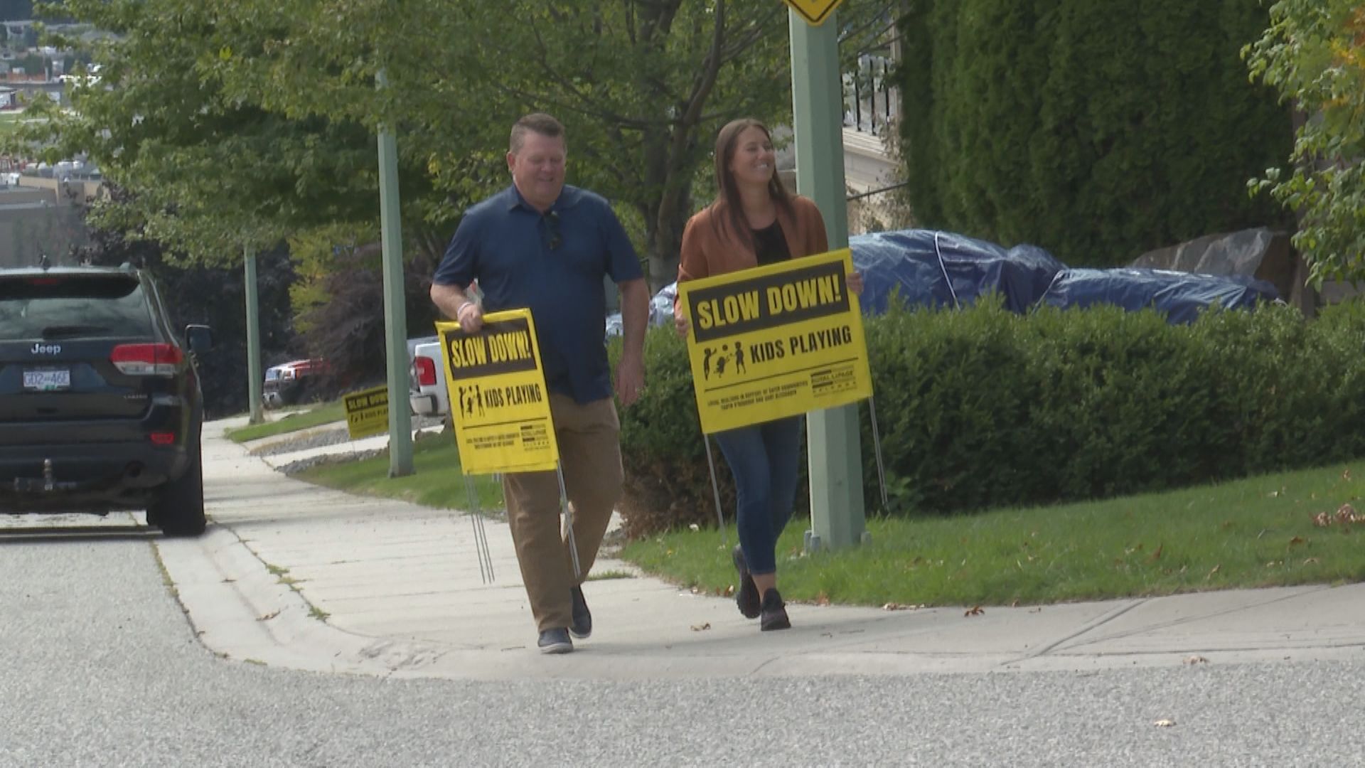 Kelowna realtors campaign to slow down speeders