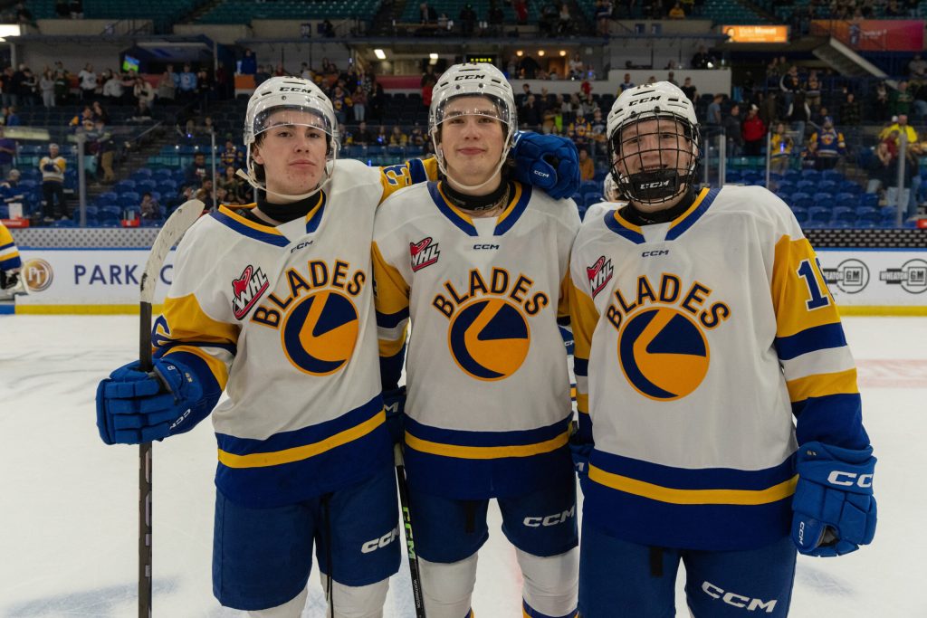 Saskatoon Blades seeing immediate production out of crop of rookies, young guns