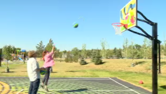 Phase one of George Moss Park in the community of Ogden is officially done.