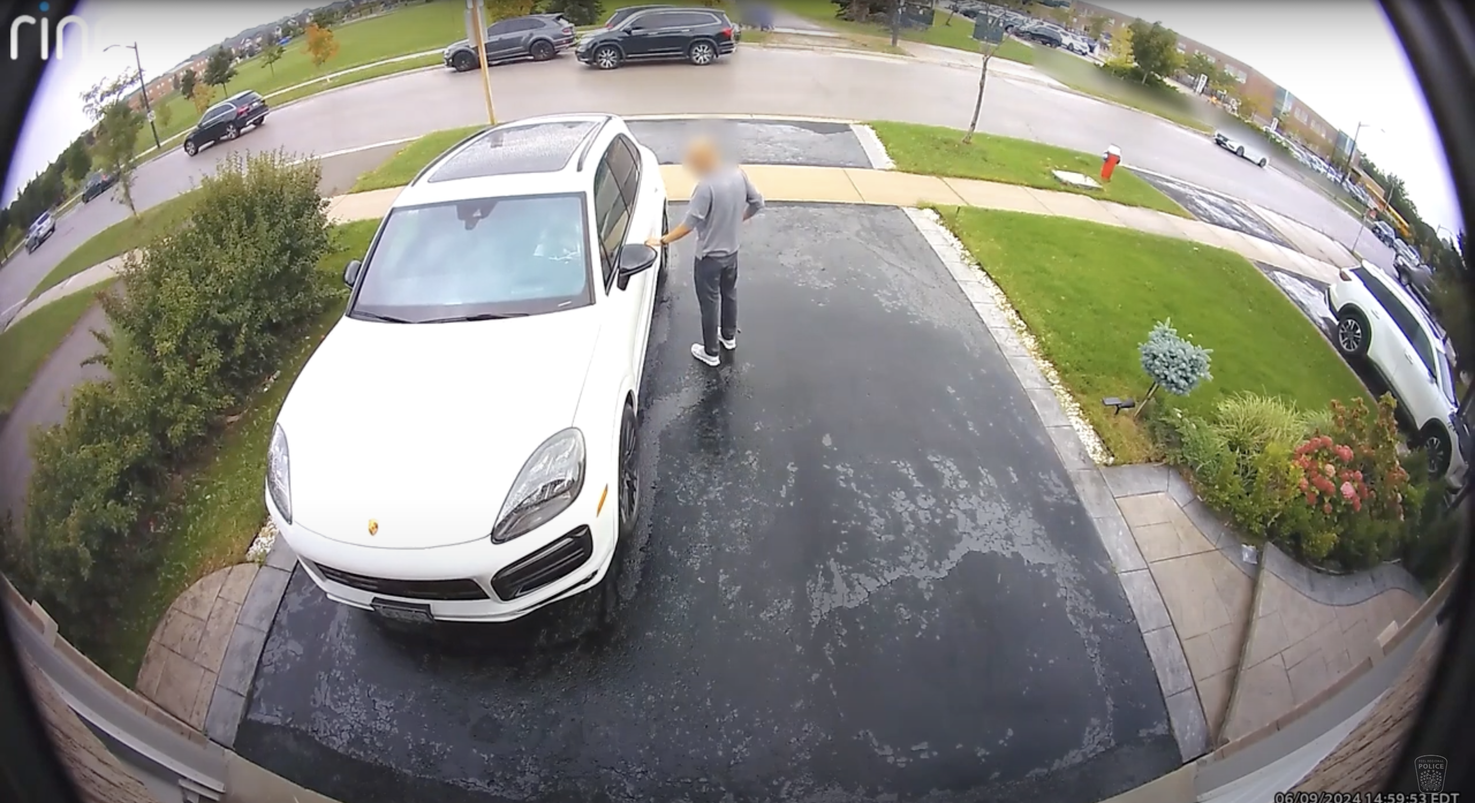 Shocking video: Porsche owner gets run over in suspected Ontario auto theft