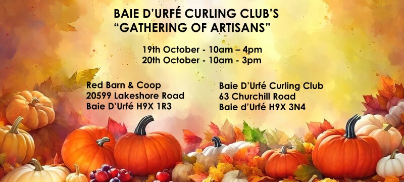 Gathering of Artisans Baie-d’Urfé Curling Club Craft Fair - image