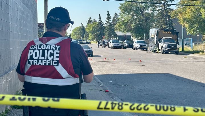The Calgary Police Service is investigating after a "severely injured man" was taken to hospital and died following reports of a "disturbance" outside of a business in the southeast part of the city.