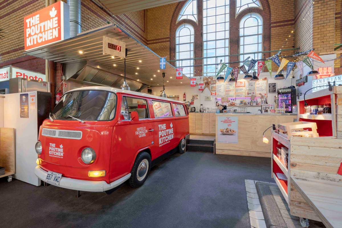 The Poutine Kitchen Restaurant in Berlin.