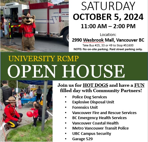 UNIVERSITY RCMP - image