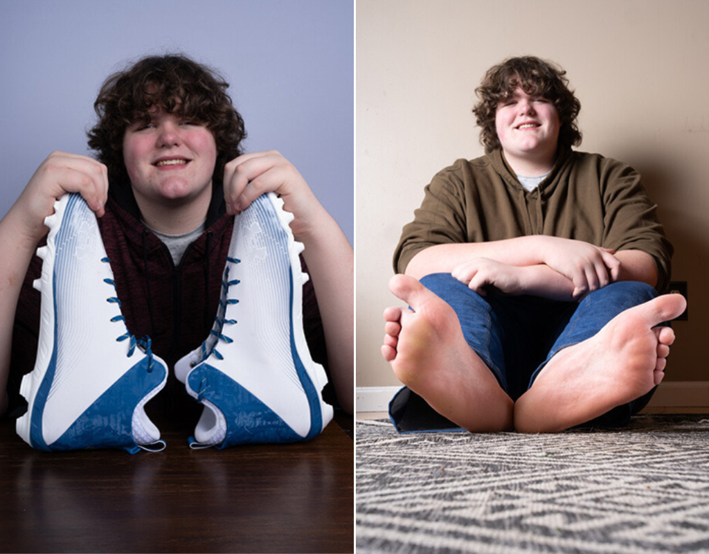 Teen who desperately needed size 23 shoes now holds 2 world records National Globalnews