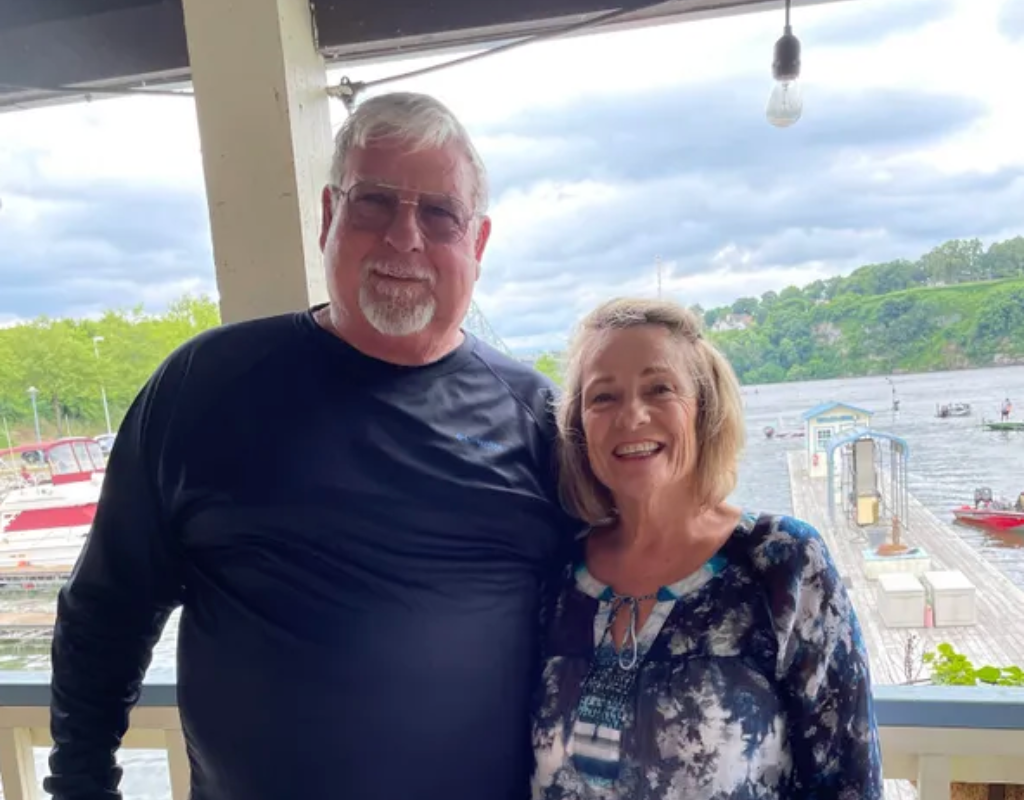 Photo of William and Beverly Bryan of Muscle Shoals, Alabama. William Bryan died after a surgeon mistakenly removed his liver instead of his spleen, causing him to bleed out, his family says.