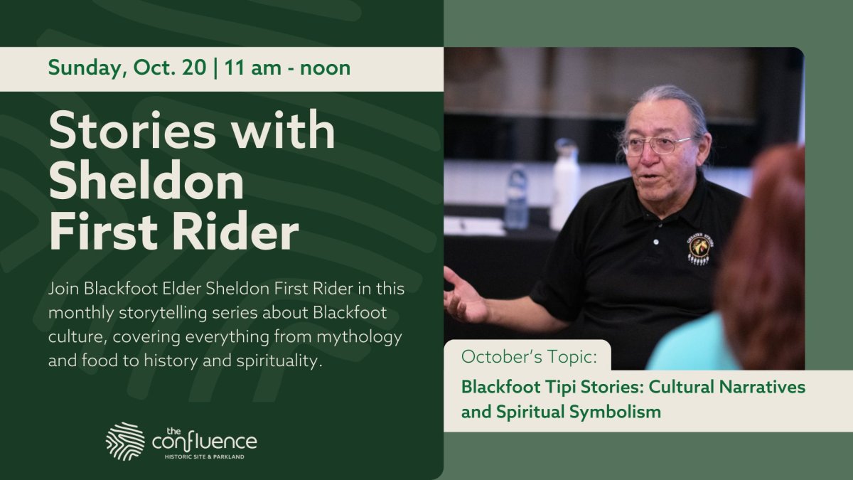 Stories with Sheldon First Rider: Blackfoot Tipi Stories: Cultural Narratives and Spiritual Symbolism - image