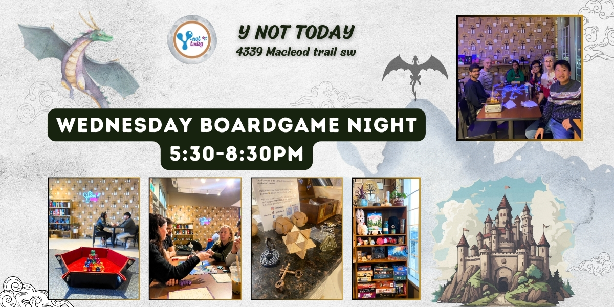 Calgary boardgame. Y NOT TODAY - image