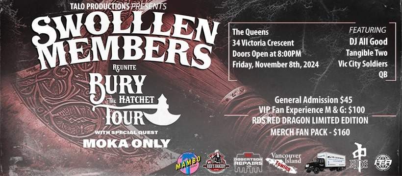 Swollen Members With Moka Only Live In Nanaimo - image