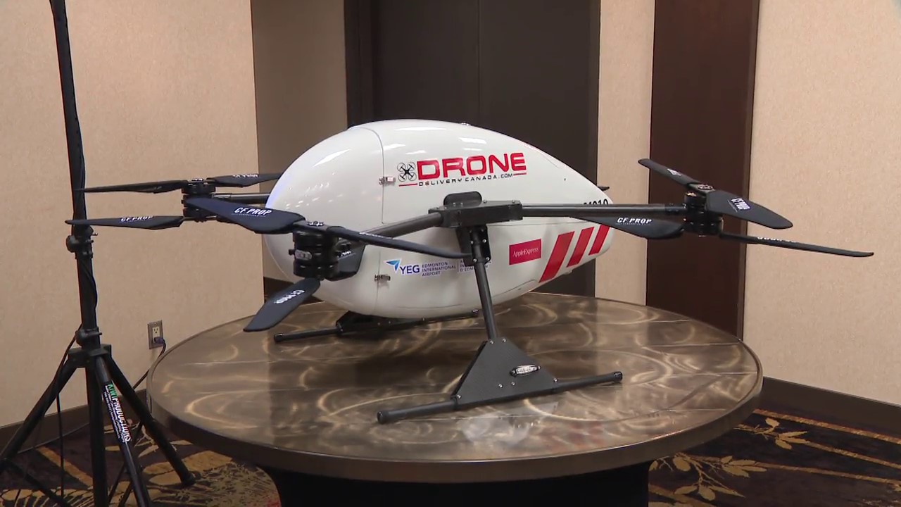 Edmonton airport to expand drone delivery operations to medical clinic south of YEG