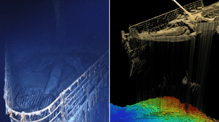 Titanic Raling New Titanic images show ship’s iconic railing is broken, plus more ...