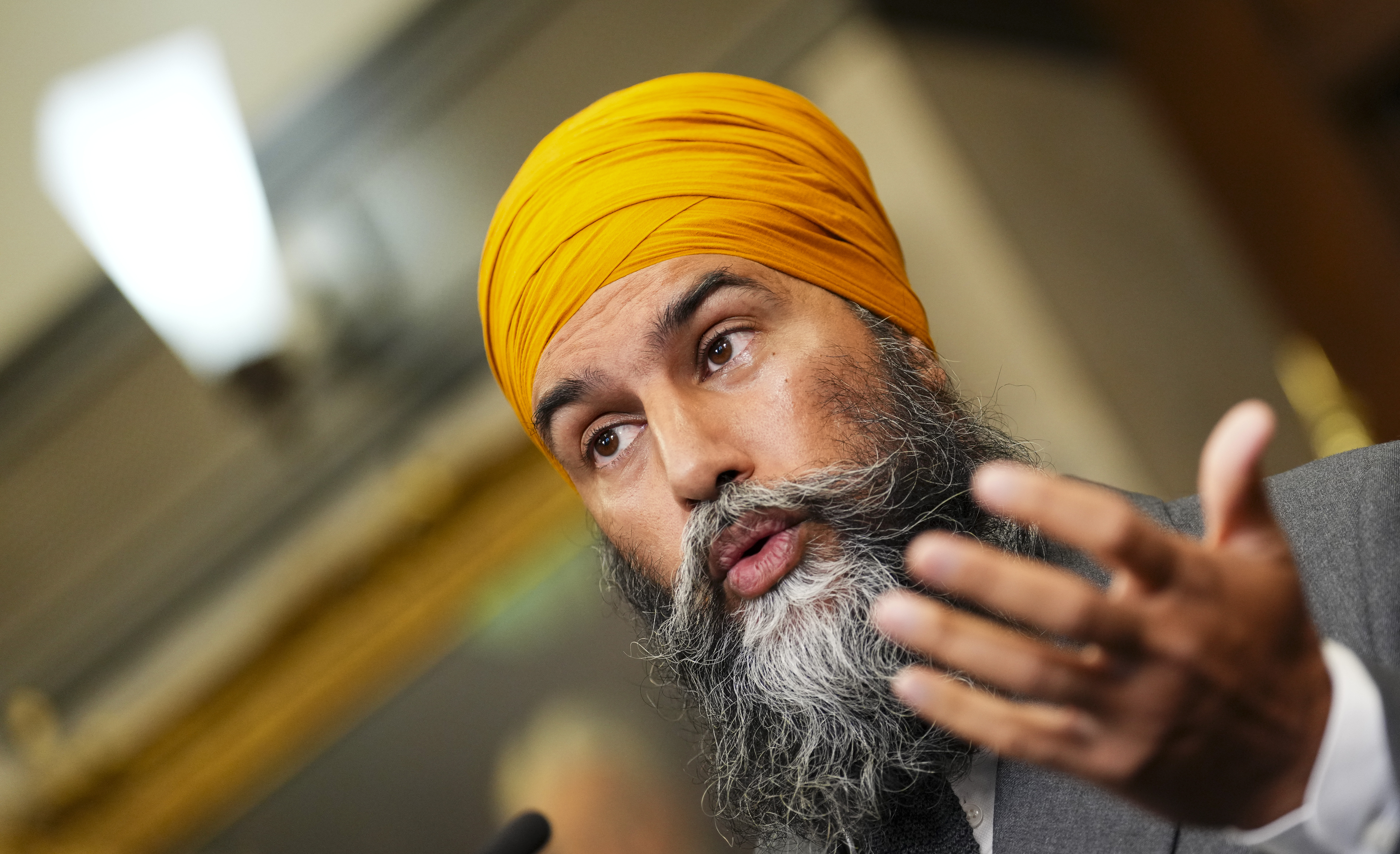 Canadians are ‘done with Justin Trudeau,’ Singh says